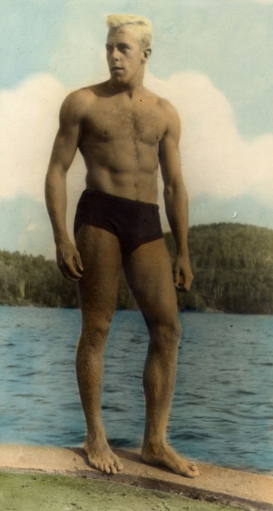 Léo au camp Mopas années 40