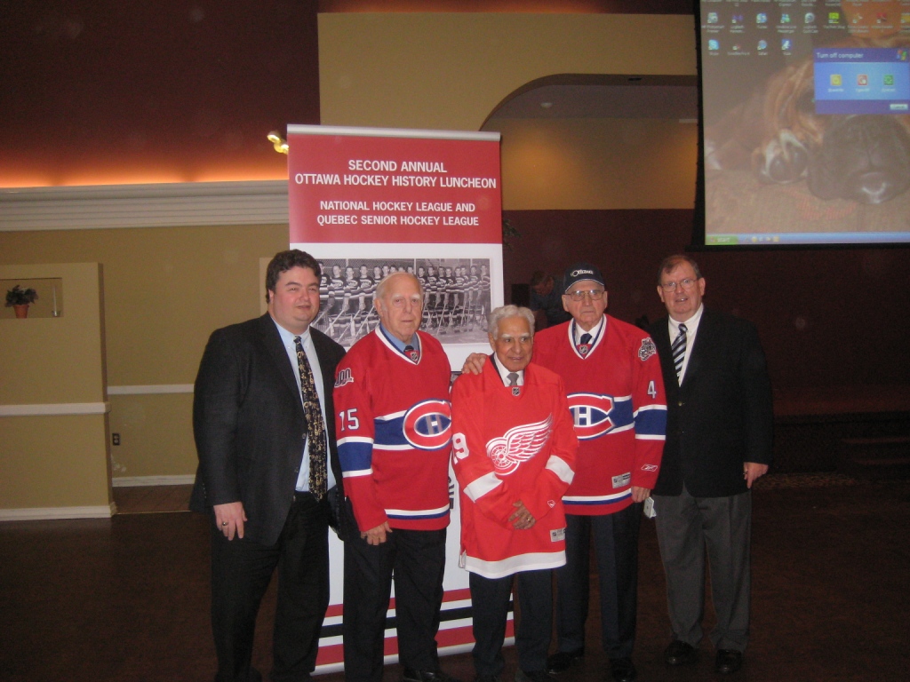 Ottawa City representative, Léo, Tony, Howard and Jim