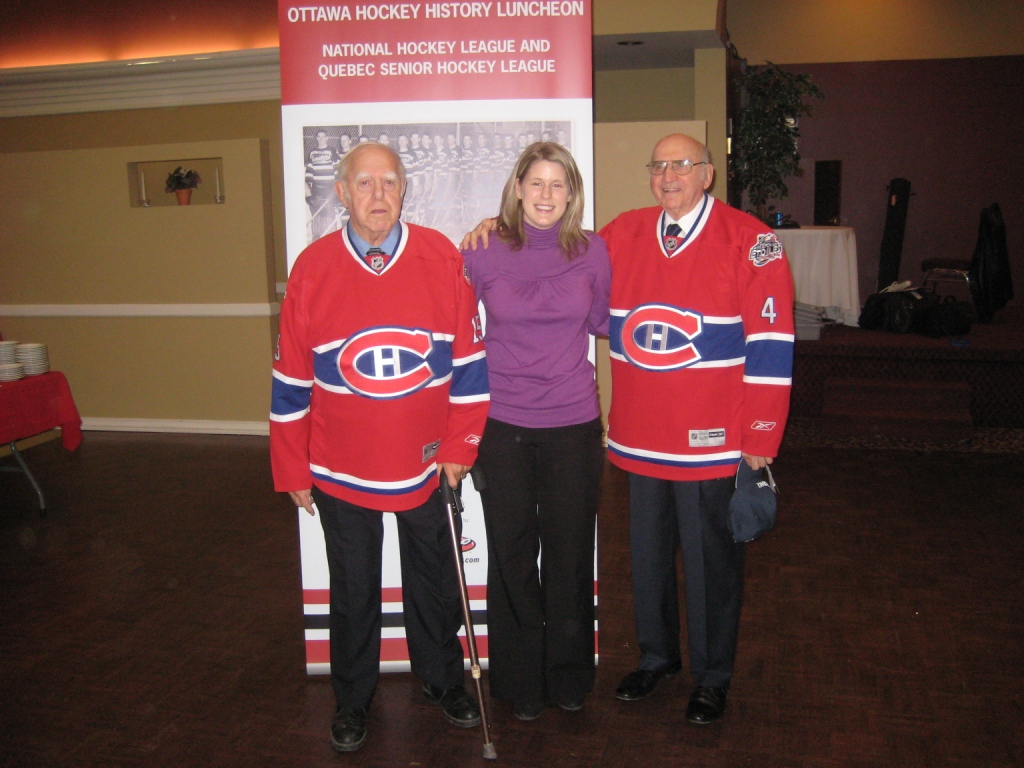 Howard, Léo et sa petite-fille Stéfany