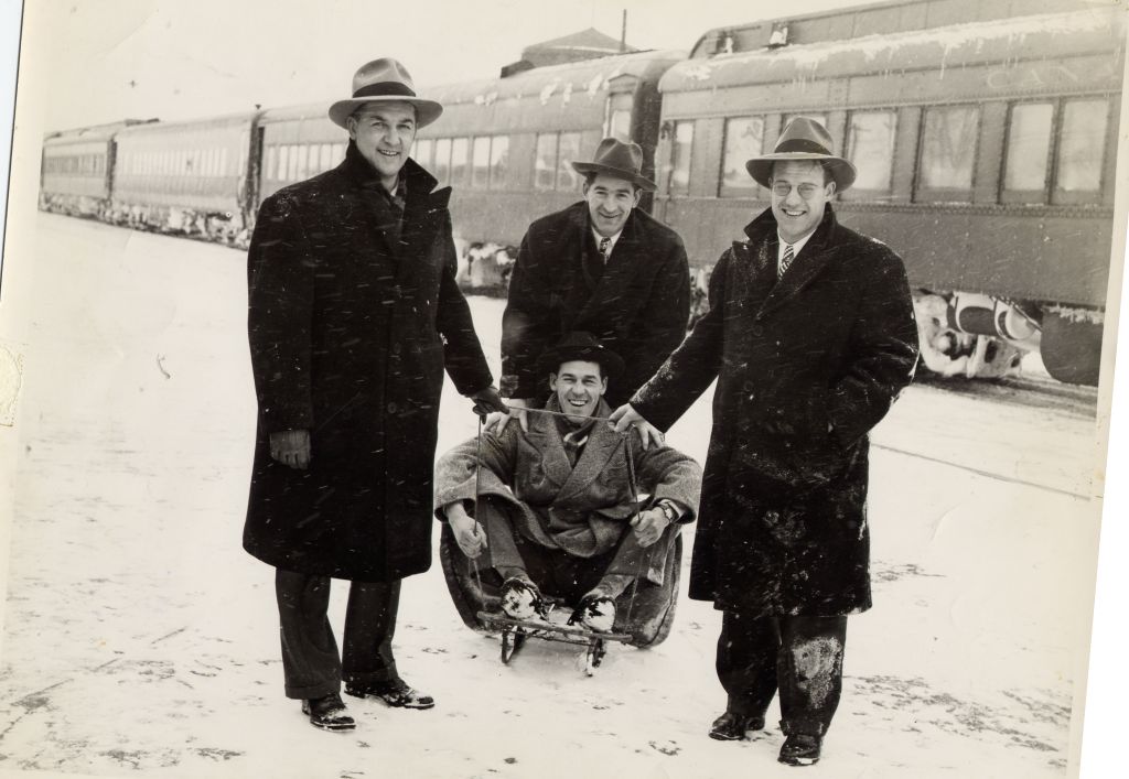 Le train était le moyen de transport