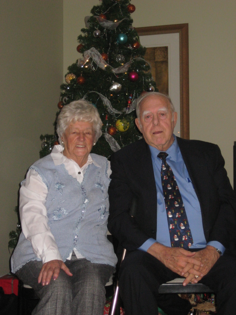 Yolande et Léo - Noel 2008